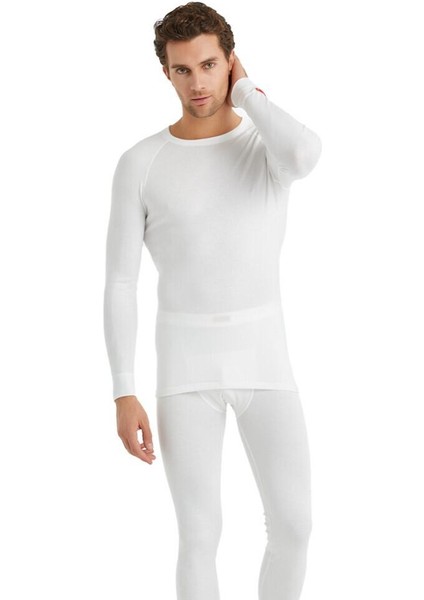 Uzun Kol Thermal Unisex İçlik Beyaz C9T52NO9 indirimleri