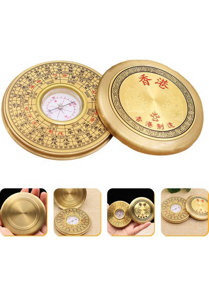 Altın Tarzı Pusula Shui Feng Cep Chinesepan Antik Kamp Hayatta Kalma Sırt Çantasıyla Seyahat Yürüyüş Navigasyon Taşınabilir Iyi Hediye Ev Deniz Seyahat (Yurt Dışından) fiyatları