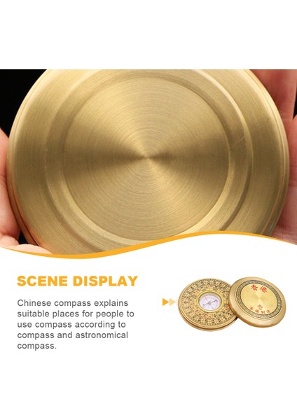 Altın Tarzı Pusula Shui Feng Cep Chinesepan Antik Kamp Hayatta Kalma Sırt Çantasıyla Seyahat Yürüyüş Navigasyon Taşınabilir Iyi Hediye Ev Deniz Seyahat (Yurt Dışından) fırsatları