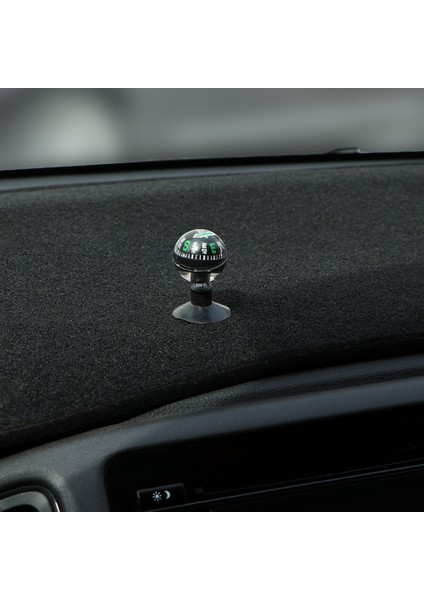 No.6 Stili Taşınabilir Evrensel Araba Pusula Cep Mini Top Dash Pano Su Geçirmez Araba Araç Montaj Navigasyon Pusula Kamp (Yurt Dışından) fırsatları