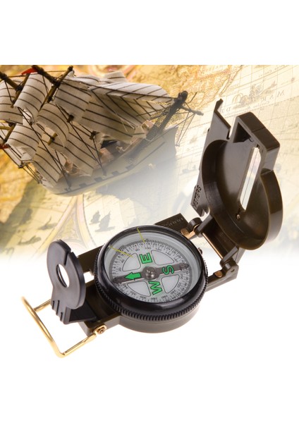 Taşınabilir Taktik Izle Katlanır Lens Pusula Ordu Yeşil Açık Kamp Pusula Tekne Pusula Pano Dash Bussola Kompas (Yurt Dışından) modelleri