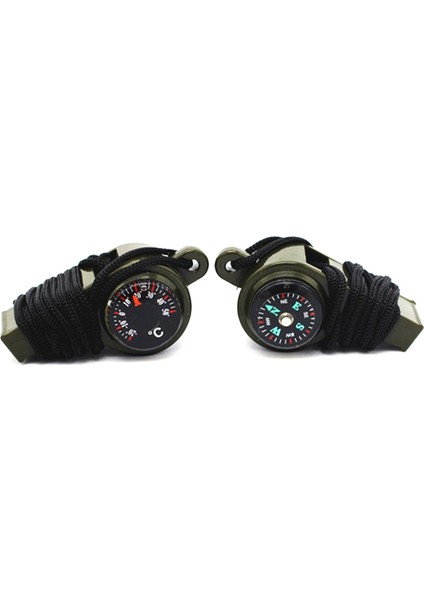 1 Adet Açık Düdük Pusula Termometre 3 In 1 Kamp Yürüyüş Aksesuarı Çok Fonksiyonlu Hayatta Kalma Araçları Naylon Boyun Halat Pusula (Yurt Dışından) modelleri