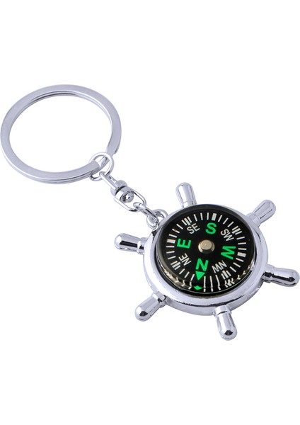 Siyah Stil Pusula Yüksek Li Anahtarlık Dümen Pusula Yaratıcı Araba Anahtarlık Açık Gadget Açık Pusula Kamp (Yurt Dışından) fiyatları