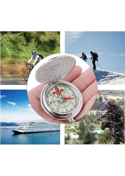 Gd Stili Cep Saati Flip Pusula Taşınabilir Yürüyüş Navigasyon Pusula Karanlıkta Aydınlık Navigasyon Araba Pusula Anahtarlık (Yurt Dışından) indirimleri