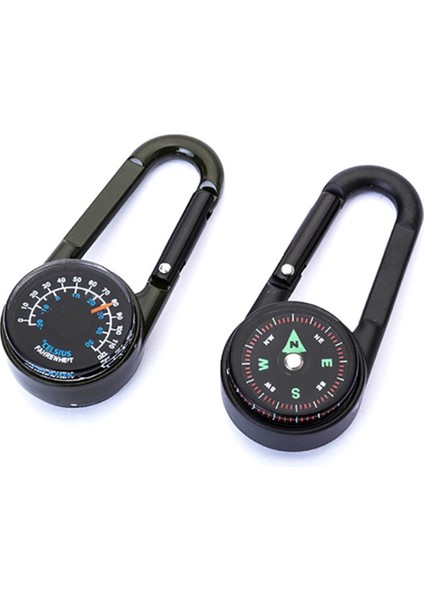 Mavi Stil Çok Fonksiyonlu Toka Pusula Karabina Klip Kamp Yürüyüş Pusula Alaşım Hızlı Bırakma Toka Anahtarlık Hayatta Kalma Aksesuarları (Yurt Dışından) fırsatları