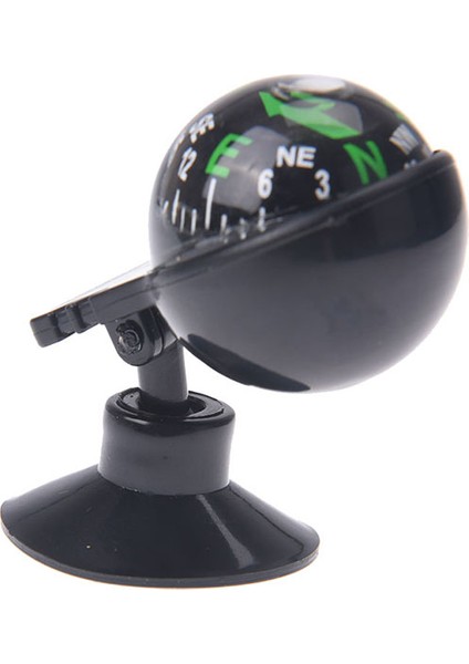 Siyah Stil Derece Döndürme Su Geçirmez Araç Navigasyon Topu Şekilli Vantuzlu Araba Pusula (Yurt Dışından) fırsatları