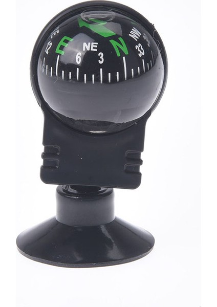 Siyah Stil Derece Döndürme Su Geçirmez Araç Navigasyon Topu Şekilli Vantuzlu Araba Pusula (Yurt Dışından) indirimleri