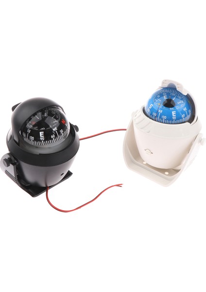 Siyah Stil LC760 Deniz Pusulası Yüksek Hassasiyetli Deniz Deniz Askeri Elektronik Tekne Araç Araba Navigasyon Konumlandırma Pusulası (Yurt Dışından) fırsatları