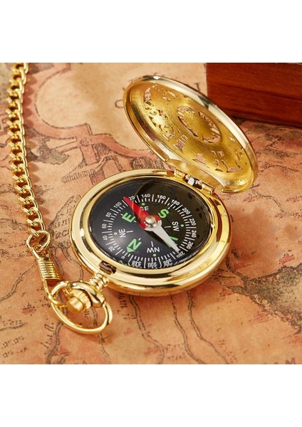 S Tarzı Çok Fonksiyonlu Cep Saati Çevirme Açık Survival Pusula Erkekler Için Retro Oymak Cep Saati Pusula Toka Zinciri ile Dropship (Yurt Dışından) fırsatları