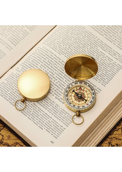 B Tarzı Çok Fonksiyonlu Mini Taşınabilir Bakır Navigasyon Pusula Su Geçirmez Dağcılık Kamp Yürüyüş Aydınlık Retro Çevirme Pusulalar (Yurt Dışından) indirimleri