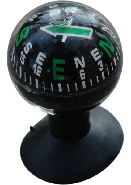 1 Adet Tarzı Açık Tırmanma Kamp Pusula Topu Dashboard Dağı Navigasyon Pusulası Açık Araba Tekne Kamyon (Yurt Dışından)