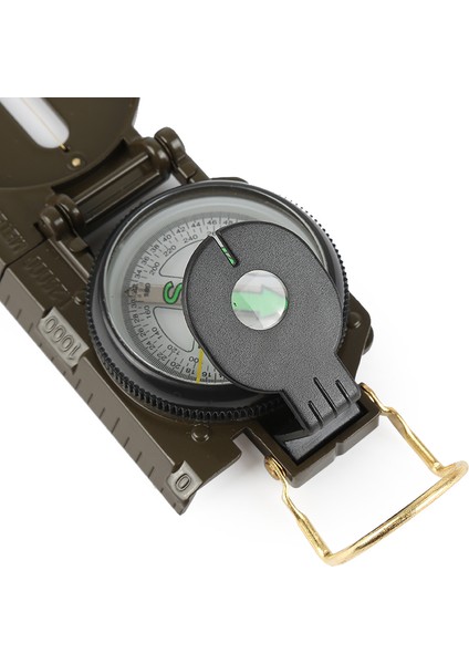 No.1 Stili Ordu Yeşili Katlanır Lens Pusula Amerikan Askeri Taşınabilir Çok Işlevli Yeni 7.6cmx5.7cmx2.6cm (Katlanmış) 9 (Yurt Dışından) modelleri