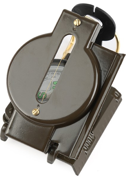 No.1 Stili Ordu Yeşili Katlanır Lens Pusula Amerikan Askeri Taşınabilir Çok Işlevli Yeni 7.6cmx5.7cmx2.6cm (Katlanmış) 9 (Yurt Dışından) indirimleri