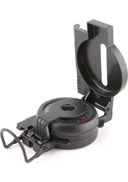 Siyah Stil Çocuk Oyuncakları Öğretim Pusula Taşınabilir Katlanır Askeri Pusula (Yurt Dışından) modelleri