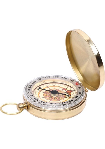 Kamp Yürüyüş Taşınabilir Cep Pusula Altın Kaplama Bakır Temizle Terazi Açık Yürüyüş Navigasyon Kompas Için Karanlıkta Parlıyor (Yurt Dışından) fiyatları