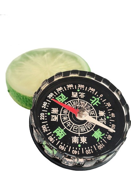 Açık Yön Işaretleyici Hassas Pusula Kuzey Iğnesini Ifade Eder Taşınabilir Mini Taktik Saat Antika Harita Aracı (Yurt Dışından)