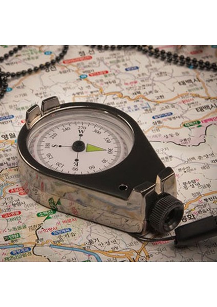Açık Çok Fonksiyonlu Amerikan Metal Pusula Taşınabilir Doğru Su Geçirmez Sarsıntıya Dayanıklı Jeolojik Hayatta Kalma Pusula Haritacılar Gxmf (Yurt Dışından)