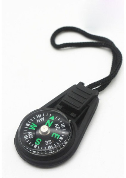 1 Adet Tarzı Açık Kamp Yürüyüş Avcılık Sırt Çantası Süslemeleri Için Anahtarlık ile Mini Pusula Hayatta Kalma Kiti (Yurt Dışından)