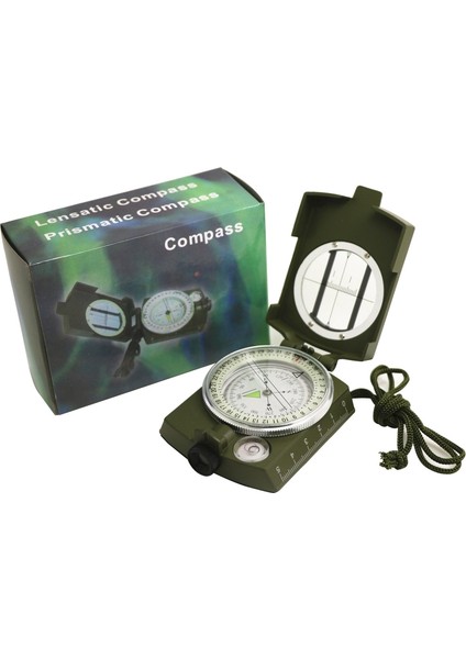 652D Pusula Yüksek Hassasiyetli Çok Fonksiyonlu Askeri Kuzey Yeşil Pusula Dış Mekan (Yurt Dışından) fırsatları