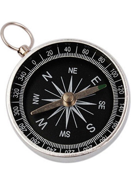 1 Adet Tarzı 44MM Mini Taşınabilir Cep Pusula Kamp Yürüyüş Için Açık Spor Navigasyon Kamp ve Yürüyüş Aksesuarları (Yurt Dışından)