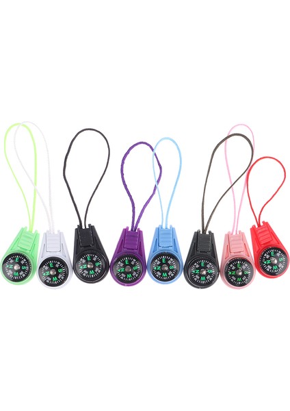 ZRBAG072-A5 Stili Mini Pusula Fermuar Kuyruk Halat Renkli Plastik Açık Kamp Yürüyüş Edc Survival Taşınabilir Sırt Çantası Kolye Araçları (Yurt Dışından) modelleri