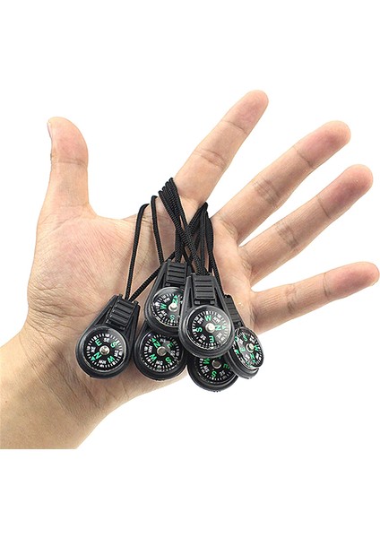 ZRBAG072-A5 Stili Mini Pusula Fermuar Kuyruk Halat Renkli Plastik Açık Kamp Yürüyüş Edc Survival Taşınabilir Sırt Çantası Kolye Araçları (Yurt Dışından) fırsatları