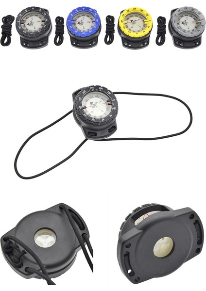 Sarı Stil Çok Fonksiyonlu Tüplü Dalış Pusula Kamp Tırmanma Yürüyüş Mini Karabina Aydınlık Elastik Halat Su Geçirmez Pusula Izle (Yurt Dışından) indirimleri