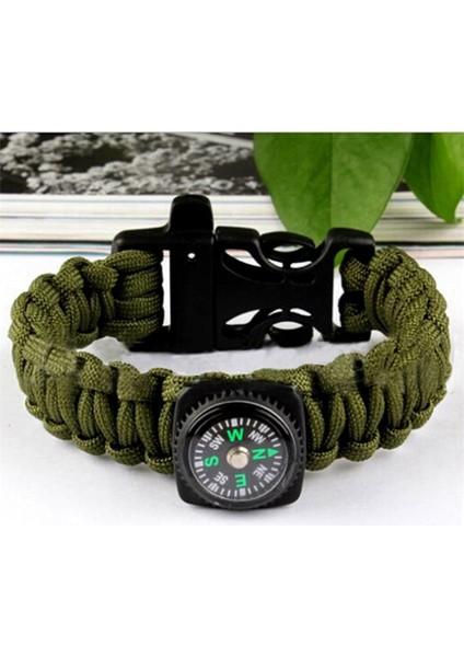 Kumral Stili Taşınabilir Katlanır Ordu Yeşil Lens Pusula Amerikan Askeri Çok Fonksiyonlu Mini Kamp Tırmanma Açık Kampüs Aracı (Yurt Dışından) fırsatları