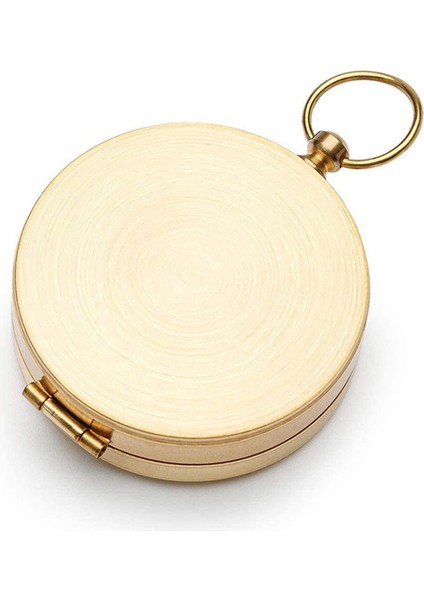 Sarı Stil Yeni Altın Rengi Taşınabilir Pusula Kamp Yürüyüş Cep Noctilucence Displa ile Pirinç Bakır Pusula Navigasyon (Yurt Dışından) fiyatları