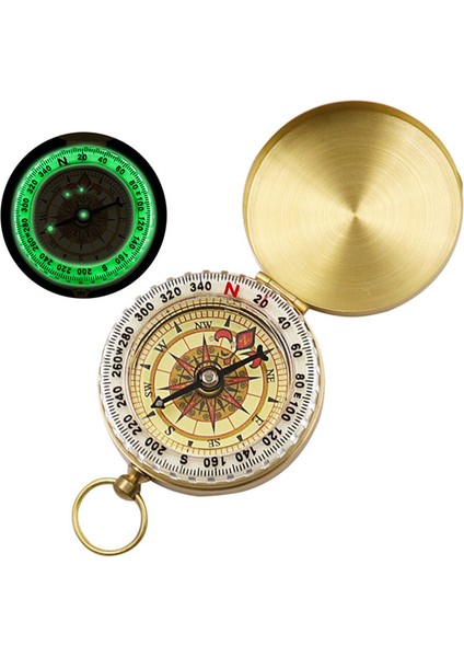 A1 Stili Yüksek Li Kamp Yürüyüş Cep Pirinç Altın Pusula Taşınabilir Navigasyon (Yurt Dışından) fiyatları