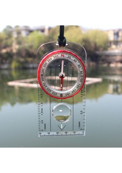 No.2 Tarzı Pusula Navigasyon Harita Okuma Izciler Kamp Yürüyüş Ölçeği Cetvel Açık Hava Oryantiring Araçları (Yurt Dışından) fiyatları