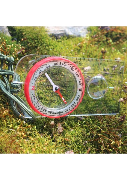 No.2 Tarzı Pusula Navigasyon Harita Okuma Izciler Kamp Yürüyüş Ölçeği Cetvel Açık Hava Oryantiring Araçları (Yurt Dışından) indirimleri