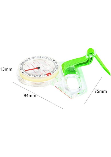 Taşınabilir Başparmak Pusula Açık Hava Eğitim Yarışmaları Için Profesyonel Yüksek Hassasiyet Aydınlık Harita Ölçeği Pusula (Yurt Dışından) fiyatları