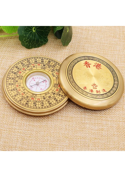 Altın Tarzı Refah Şekil Çin Servet Heykeli Yönlü Manyetik Compaese Servet Külçe Açık Pusula Taşınabilir Pusula (Yurt Dışından) indirimleri