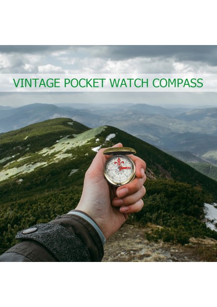 Bronz Tarzı Açık Yürüyüş Kamp Çocuk Hediyeler Için Vintage Bronz Pusula Cep Boyutu Pusula (Yurt Dışından) fırsatları