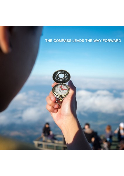 Bronz Tarzı Açık Yürüyüş Kamp Çocuk Hediyeler Için Vintage Bronz Pusula Cep Boyutu Pusula (Yurt Dışından) indirimleri