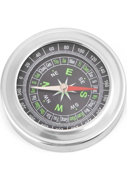 Cep Pusula Taşınabilir Pusula Yürüyüş Için Doğru Açık Hava Kamp Otomobil Tekneyle Sırt Çantasıyla Seyahat Hayatta Kalma Acil Durum (Yurt Dışından)