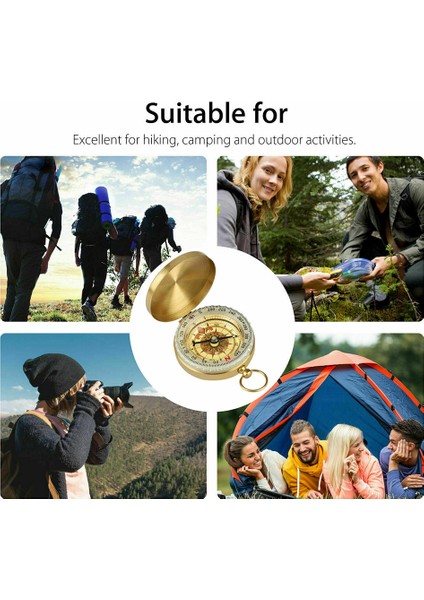 1 Adet Tarzı Retro Aydınlık Pirinç Cep Saati Açık Kamp Yürüyüş Navigasyon Pusula Pirinç Cep Saati Yürüyüş Navigasyon Pusula Pusula (Yurt Dışından) indirimleri