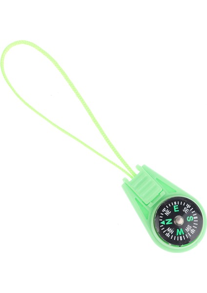 ZRBAG072-A13 Tarzı Mini Pusula Fermuar Kuyruk Halat Renkli Plastik Açık Kamp Yürüyüş Edc Survival Taşınabilir Sırt Çantası Kolye Araçları (Yurt Dışından)