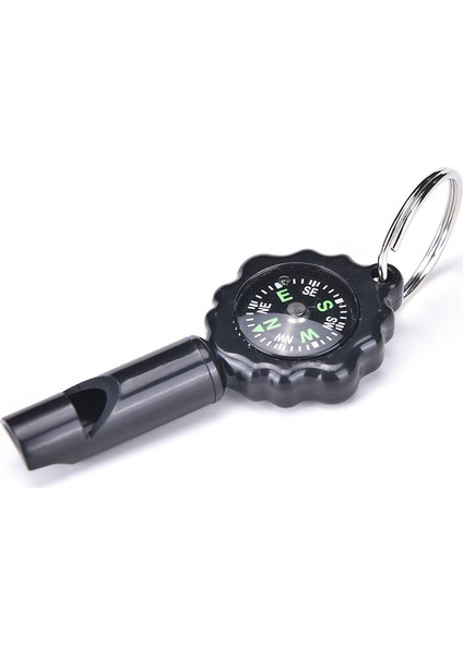 Bir Stil 2'si 1 Arada Yaratıcı Anahtarlık Pusula Açık Kamp Yürüyüş Faydalı Araçlar Doğa Sporları Dağcılık Erkek Kadın Orman Faaliyetleri (Yurt Dışından)