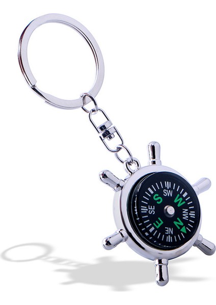 Bir Stil 2'si 1 Arada Yaratıcı Anahtarlık Pusula Açık Kamp Yürüyüş Faydalı Araçlar Doğa Sporları Dağcılık Erkek Kadın Orman Faaliyetleri (Yurt Dışından) indirimleri