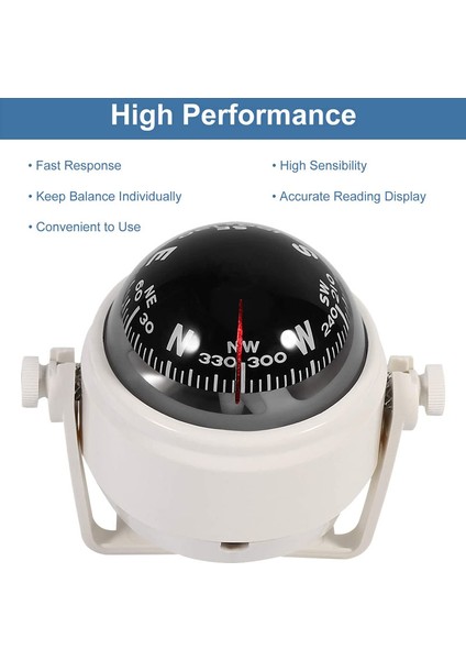 Siyah Stil Manyetik Sapma Ayar Fonksiyonuna Sahip Araç Kılavuz Bilyalı Pusulası, Arabalar, Karavanlar Için Uygun, Doğru Yön (Yurt Dışından) fırsatları