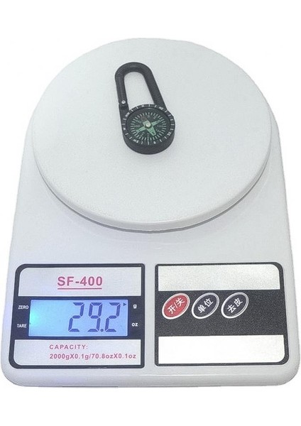 1 Adet Tarzı 30 G Termometre Bölünmüş Halka Dayanıklı Kanca Toka Taşınabilir Karabina Açık Malzemeleri Alüminyum Alaşımlı Bel Toka Pusula Mini (Yurt Dışından) fiyatları
