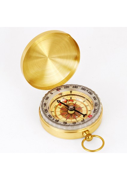 Sarı Stil Pusula Taşınabilir Açık Dağcılık Kamp Yönü Paslanmaz Çelik Araba Aksesuarları Yüksek Hassasiyetli Pusula Yürüyüş Dişlisi (Yurt Dışından) fırsatları