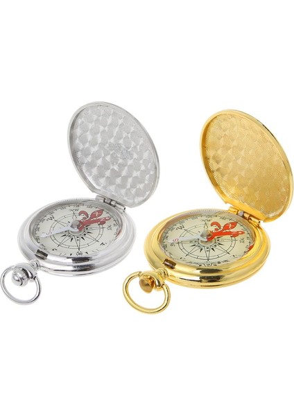 Altın Tarzı Vintage Saat Tarzı Karanlıkta Aydınlık Navigasyon Araba Pusula Anahtarlık (Yurt Dışından) modelleri