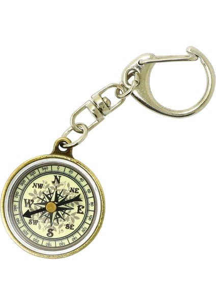 Mini Cep Pusulası Açık Havada Kamp, Yürüyüş, Navigasyon Için Yönlendirme Pusulası (Yurt Dışından)