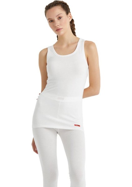 Thermal Sıfır Kol Atlet Unisex İçlik Beyaz C0T6N2O9 fırsatları