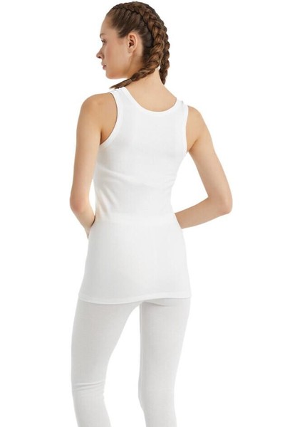 Thermal Sıfır Kol Atlet Unisex İçlik Beyaz C0T6N2O9 indirimleri