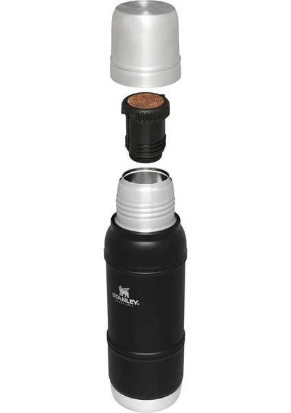 The Artisan Paslanmaz Çelik Termos 1 Lt - Black Moon