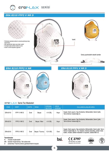 Maske 8310 V Ffp3 Nr D